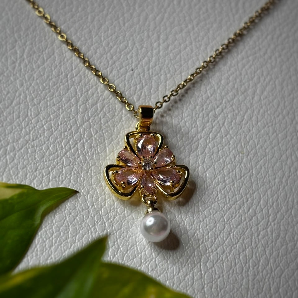 Blossom & Pearl Necklace