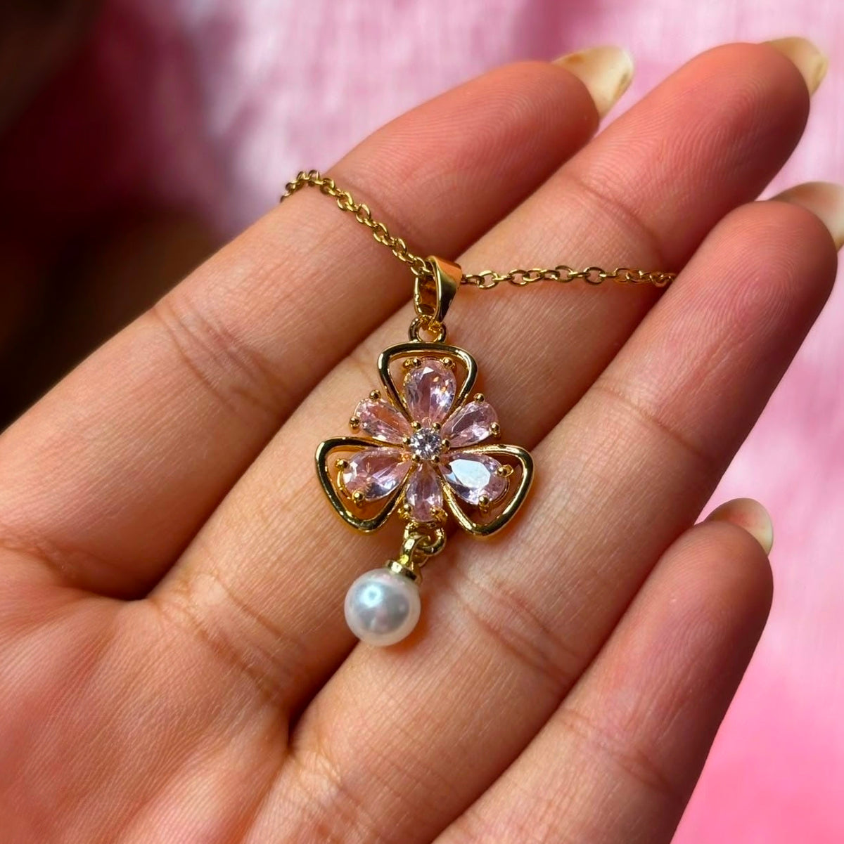 Blossom & Pearl Necklace