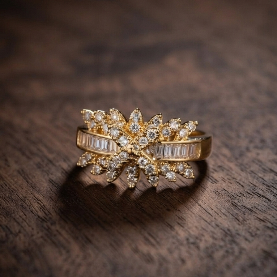 Radiant Blooms Ring